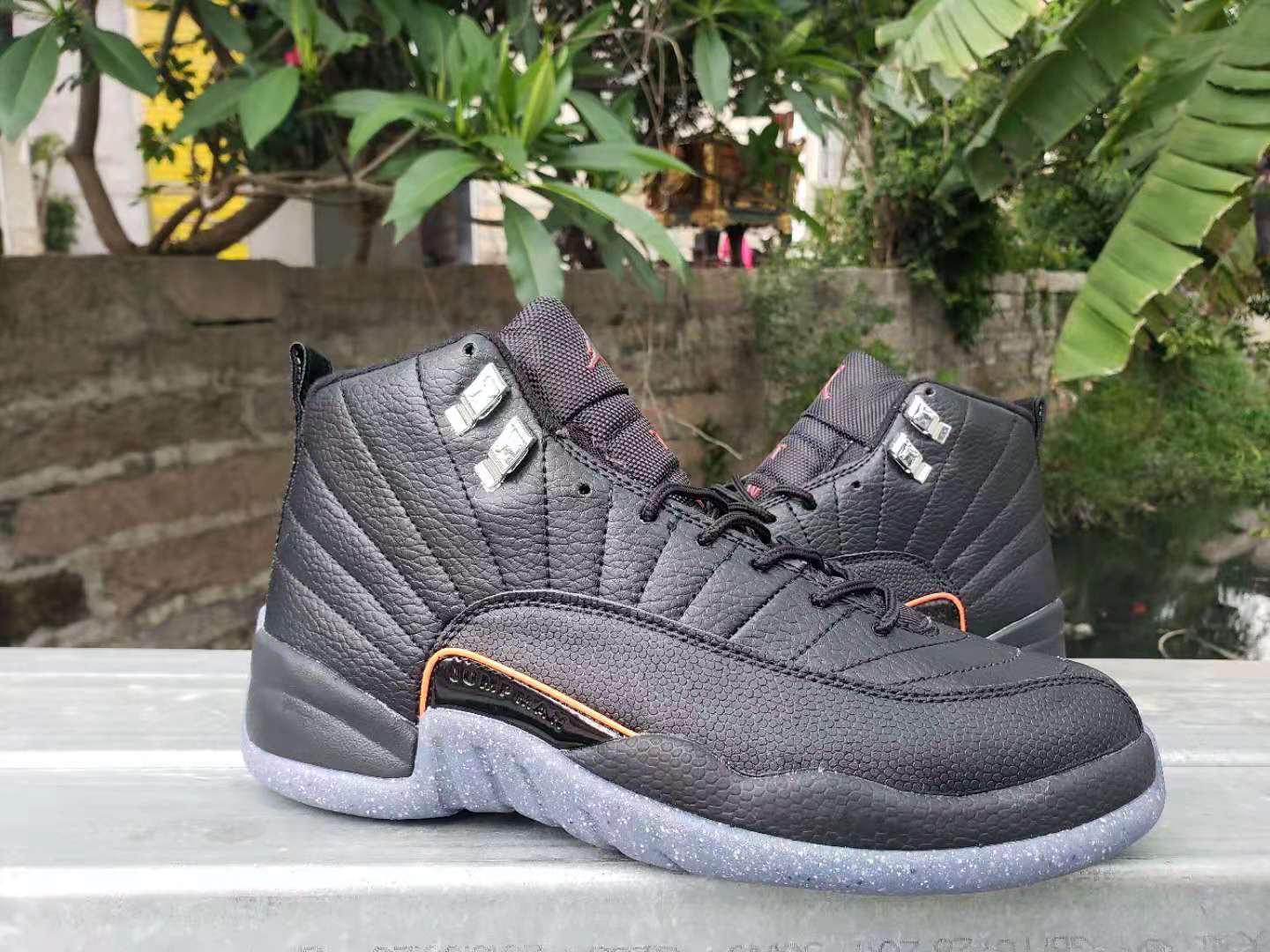 2021 Air Jordan 12 Retro Black Gold Shoes - Click Image to Close